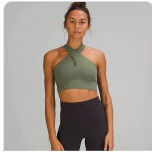 Lululemon Nulu Wrap-Front Long Line Bra